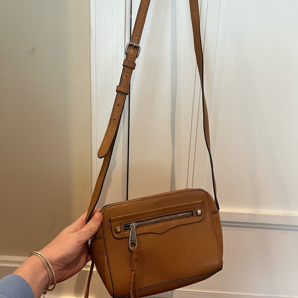 Rebecca Minkoff Brown Leather Crossbody Bag